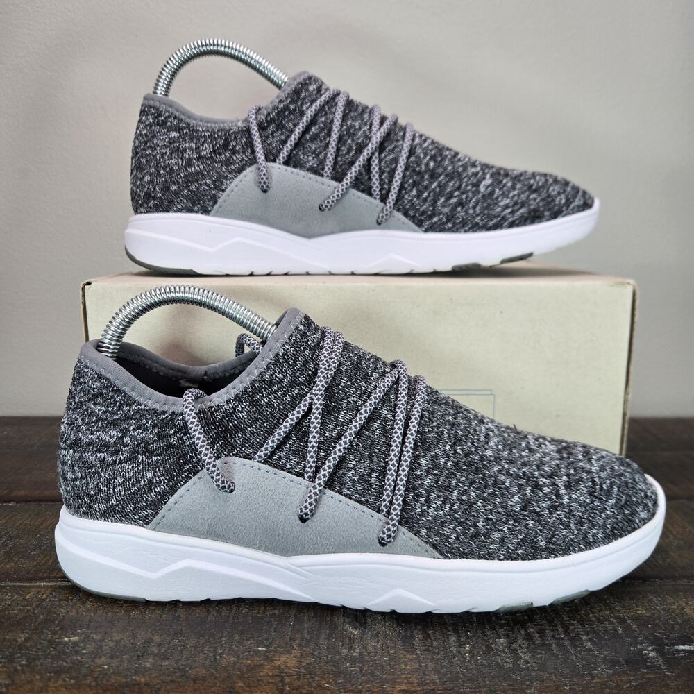Vessi Cityscape Sneaker Womens Size 8 Waterproof Shoes Charcoal Grey